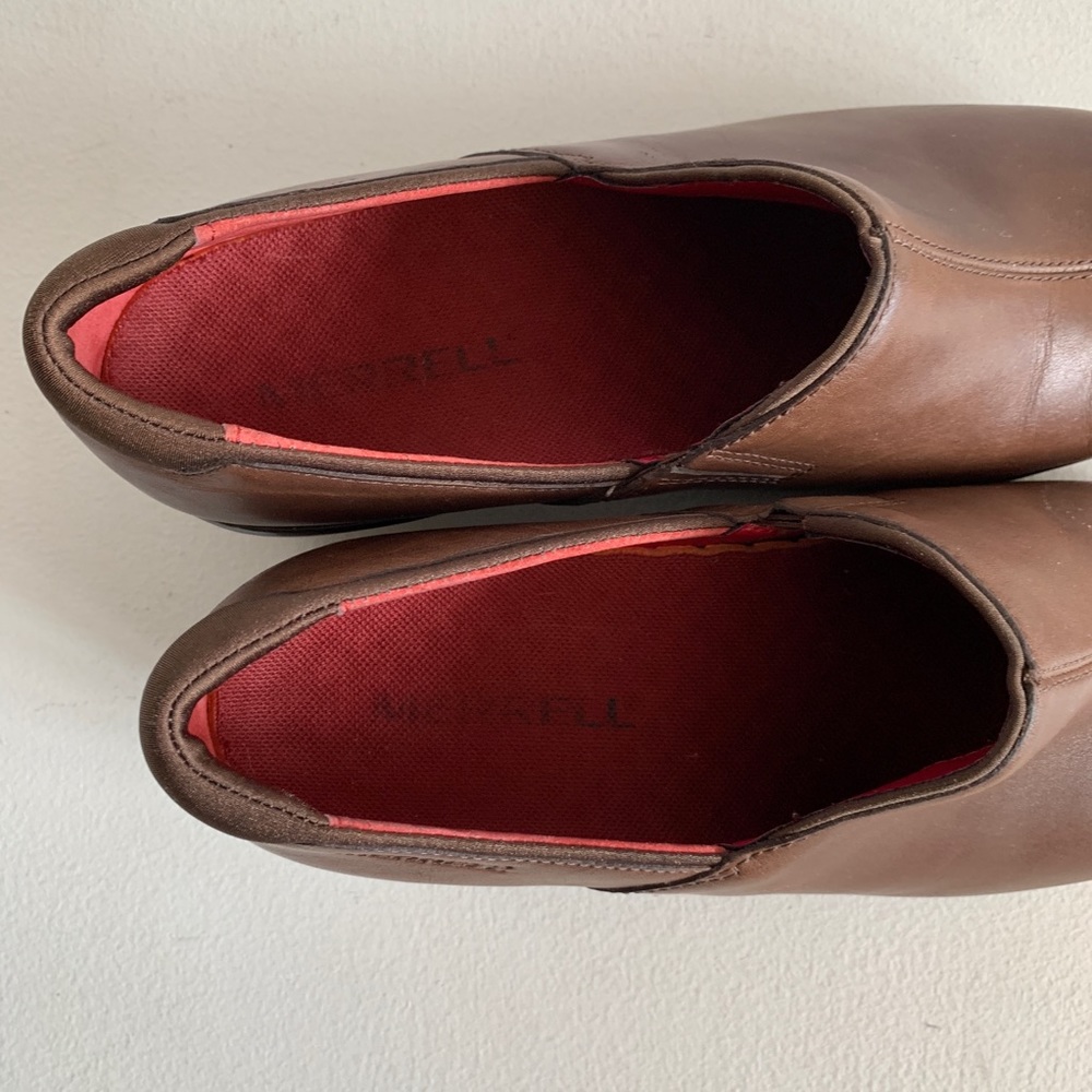 Merrell Angelic Brown Leather Slip On - Picture 5 of 8